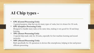 The Critical Role of VLSI Technology in Advanced AI Chip Design and ...