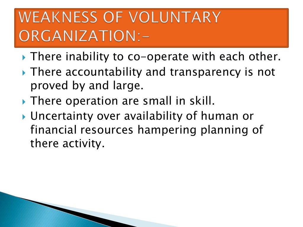 Role of voluntary health organization and international health agenci…