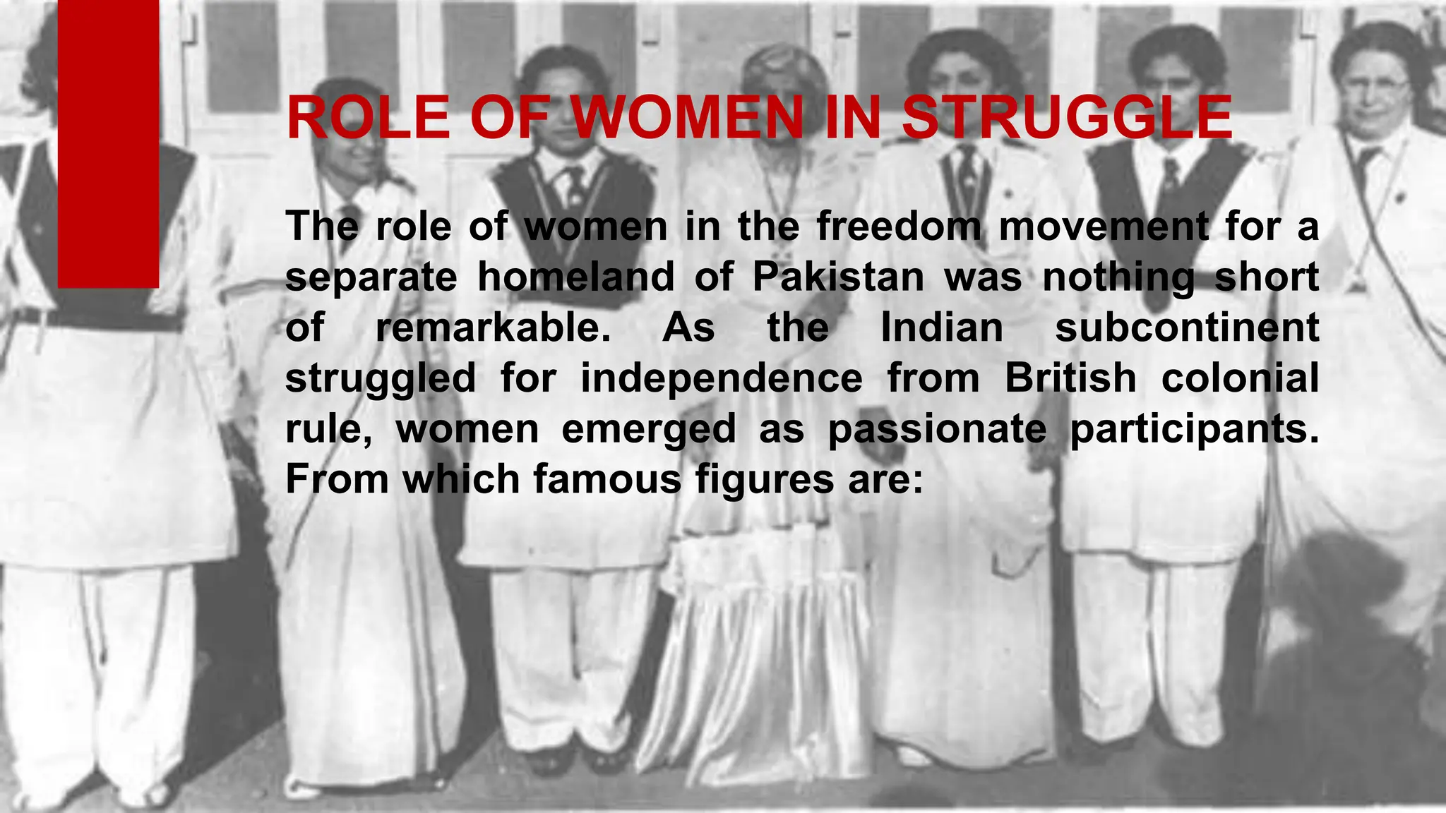 Role of Women and Student in Freedom Movement For the Seperate Homeland ...