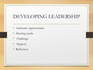 Role of youth leadership by emon | PPT