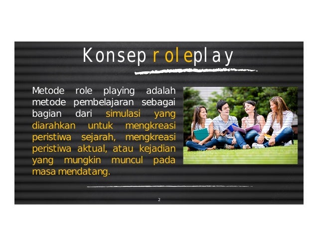 METODE PEMBELAJARAN ROLEPLAY