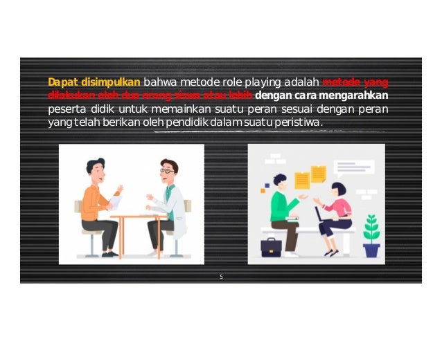 METODE PEMBELAJARAN ROLEPLAY