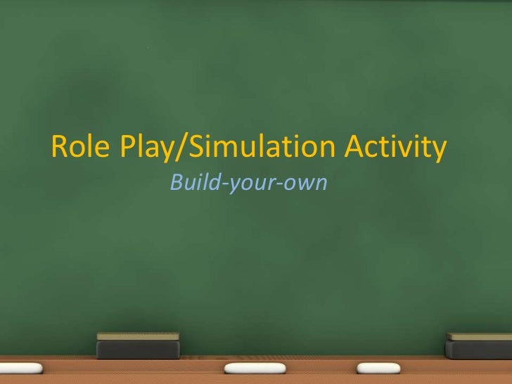 Role playing and Simulation Seminar