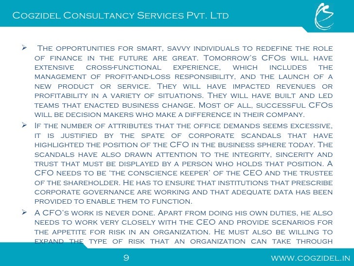 Roles And Responsibilities Of Key Members