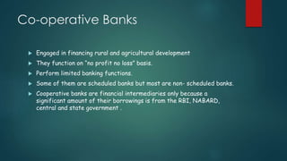 Functions Rural Banks Roles & functions of various types of banks | PPTX