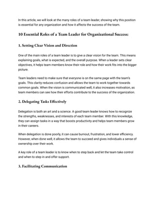 Roles of a Team Leader_ Key Functions That Drive Team Success.pdf