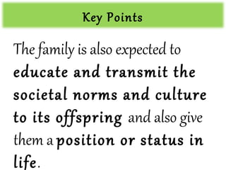 ROLES OF FAMILY - ANNE | PPT