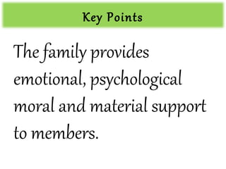 ROLES OF FAMILY - ANNE | PPT