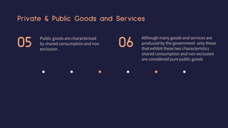 Roles of government in a market economy | PPTX