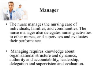 Roles of the Nurse in health care and community .pdf