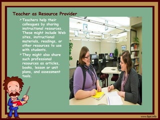 Roles of Teachers in the Society "Transmitter of Knowledge".pptx
