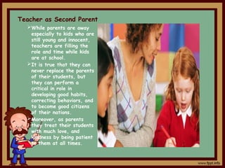 Roles of Teachers in the Society "Transmitter of Knowledge".pptx