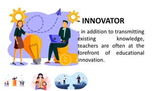 ROLES OF THE TEACHER IN THE SOCIETY.pptx
