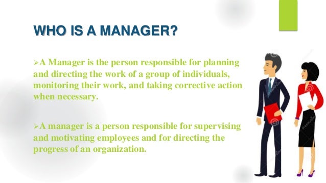 Roles Responsibilities And Functions Of A Manager