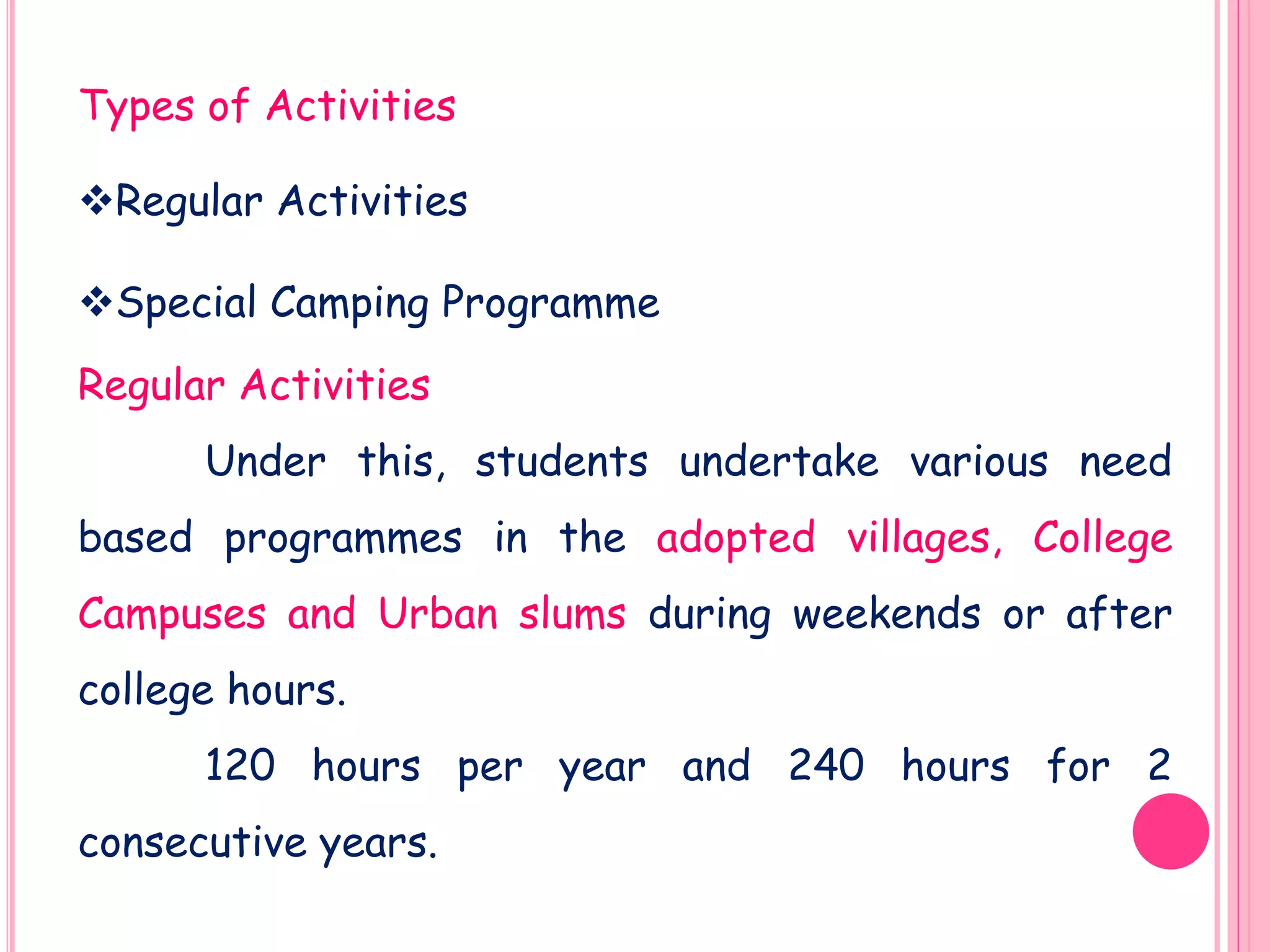 Roles and Responsibilities of NSS Volunteers | PPTX