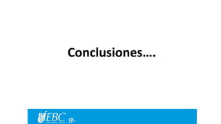 Conclusiones…. 
