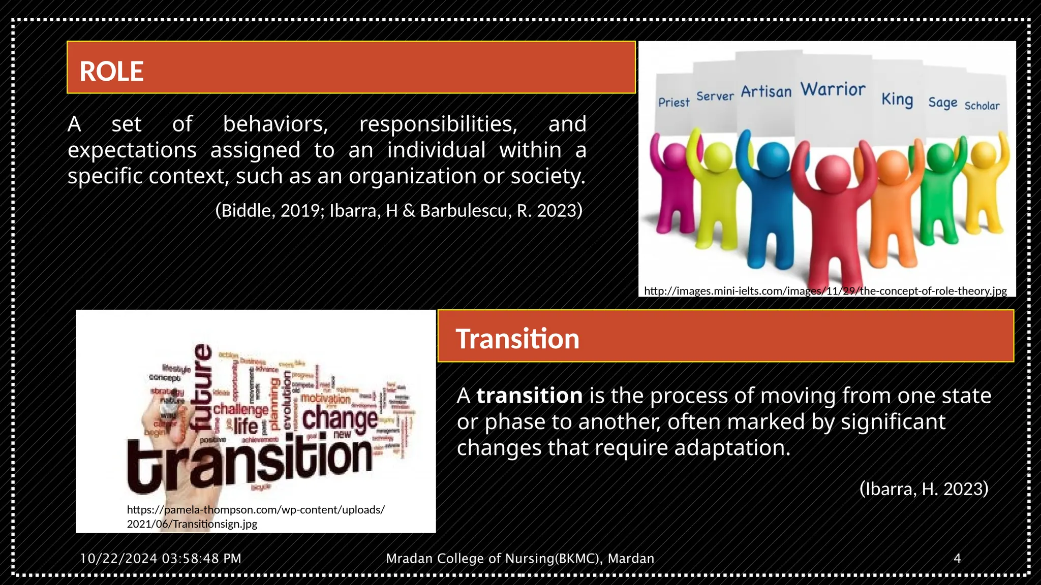 Role Transition and Reality shock in nursing.pptx