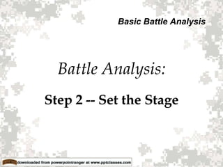 The Role and Use of Military History | PPTX