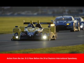Action from the Jan. 9-11 Roar Before the 24 at Daytona International Speedway.
 