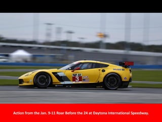 Action from the Jan. 9-11 Roar Before the 24 at Daytona International Speedway.
 