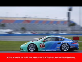 Action from the Jan. 9-11 Roar Before the 24 at Daytona International Speedway.
 
