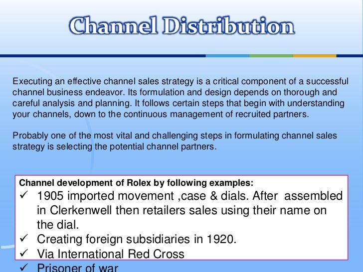 Rolex marketing case study