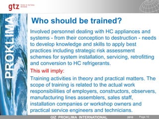 Training Objective Training is a learning process that involves the acquisition of knowledge, development and sharpening of skills, concepts, rules, or changing of attitudes and behaviors to enhance the performance of employees. 