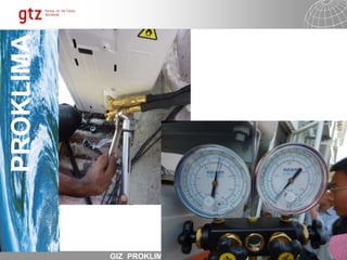 Standard Refrigeration Training Content (examples)Tubing BrazingReduction of mechanical connectionsPurging air from pipe-work with Oxygen Free and Dry Nitrogen (OFDN)Tube and components joining by press-connectors BendingTube supports and vibration elimination Thermal insulation