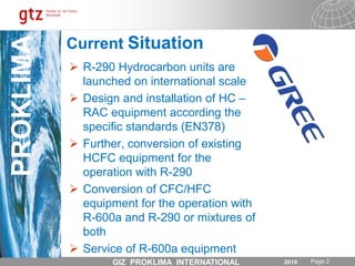Servicing And Safety Of R 290 Air Conditioning