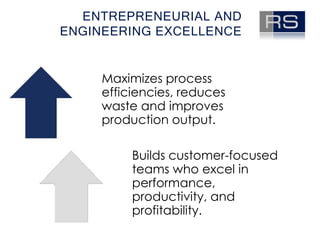 Entrepreneurial and engineering excellence 