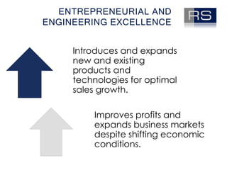 Entrepreneurial and engineering excellence 