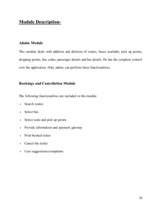 Online bus ticket booking | DOCX