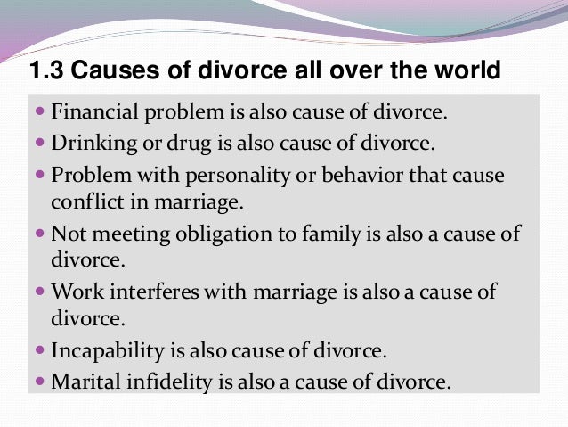 Cause and effect essays on divorce 379235