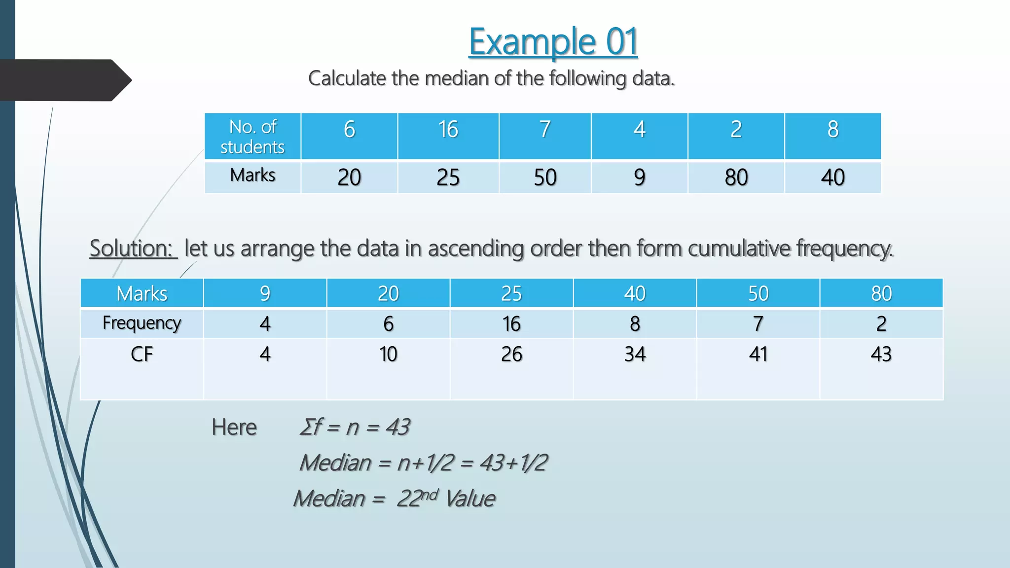 Mean Mode & Median | PPTX | Science