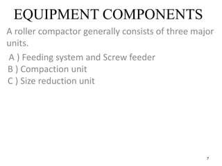 Roll compactor | PPT