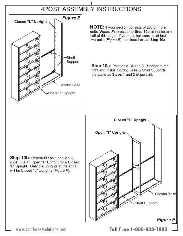 Rolled Plan Storage Assembly Instructions
