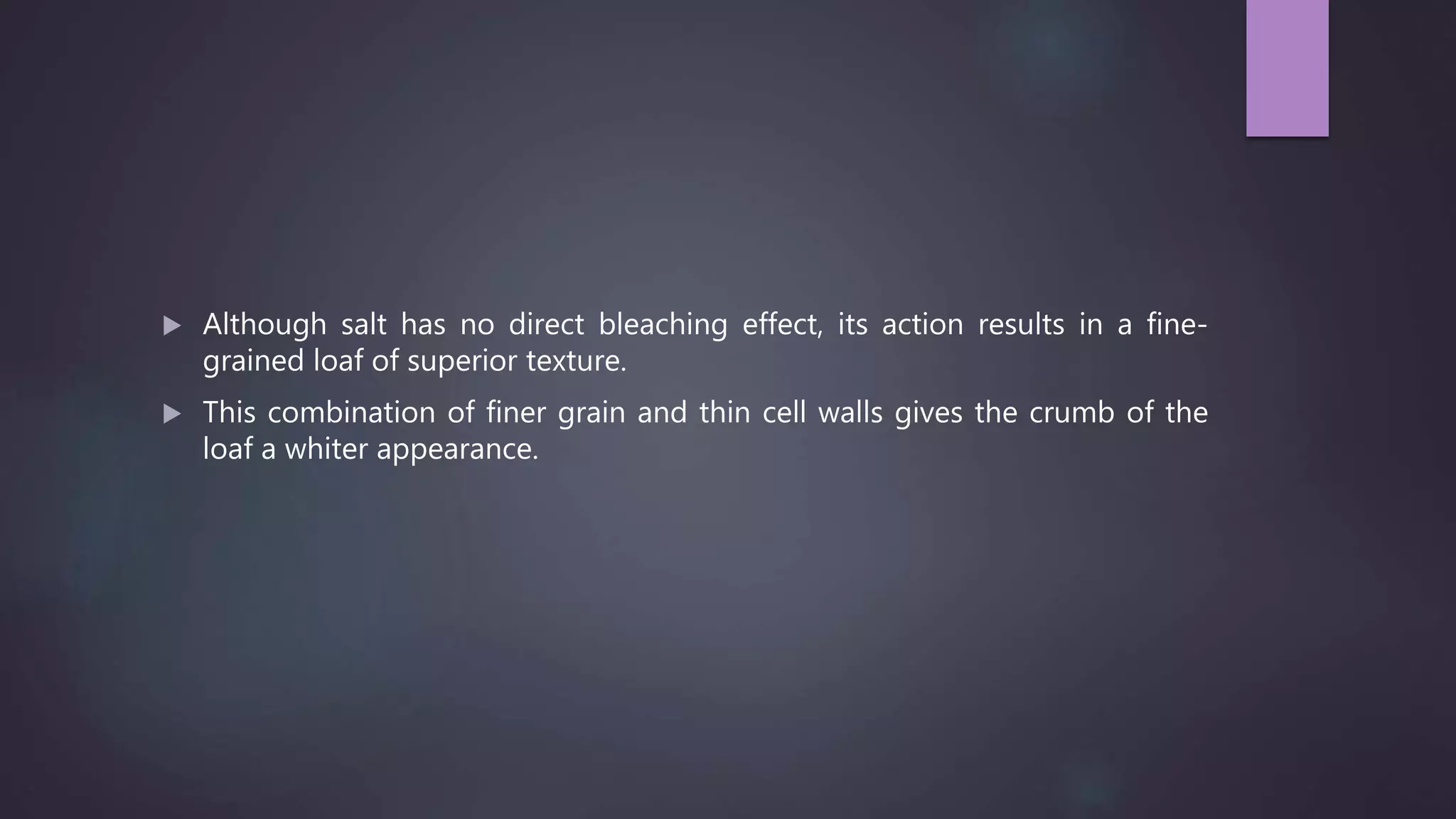 Role Of Salt In Baking