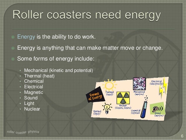 roller coaster power point how do roller coasters work