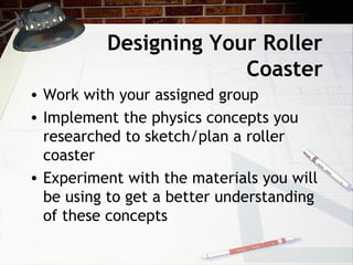 Roller Coaster Lesson Overview | PPT