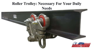 The Most Effective Way to Convert Your Website to
a Mobile App
Roller Trolley: Necessary For Your Daily
Needs
 