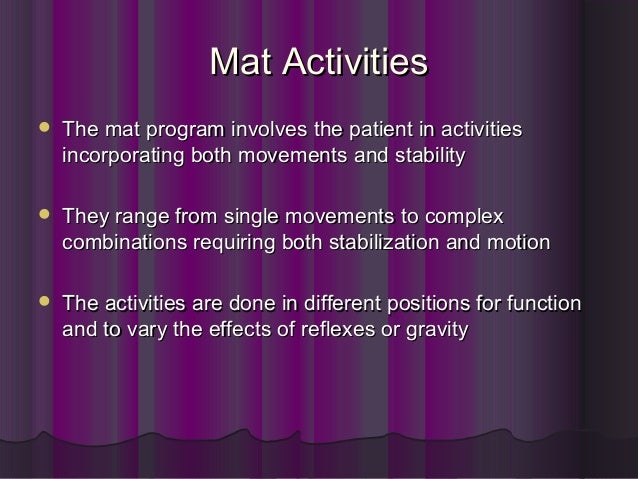 Mat Activities Rolling Crawling 2