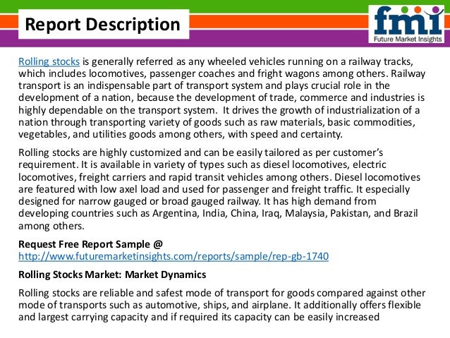 Rolling stock trading system