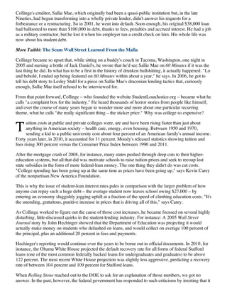 Rolling stone college loan scandal | PDF