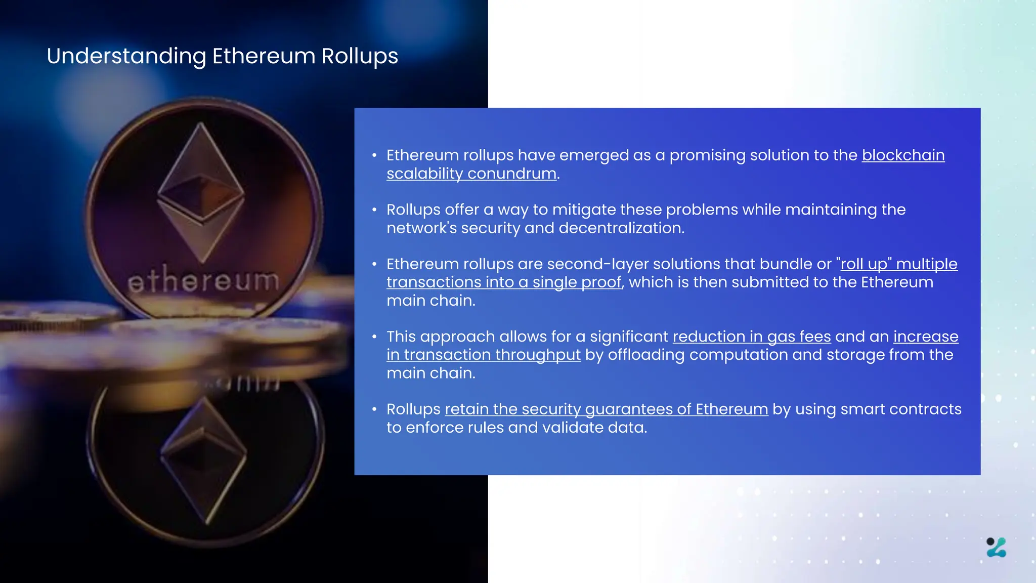 Rolling with Rollups Exploring Optimistic & Zero Knowledge Solutions use  cases and Impact | PPTX