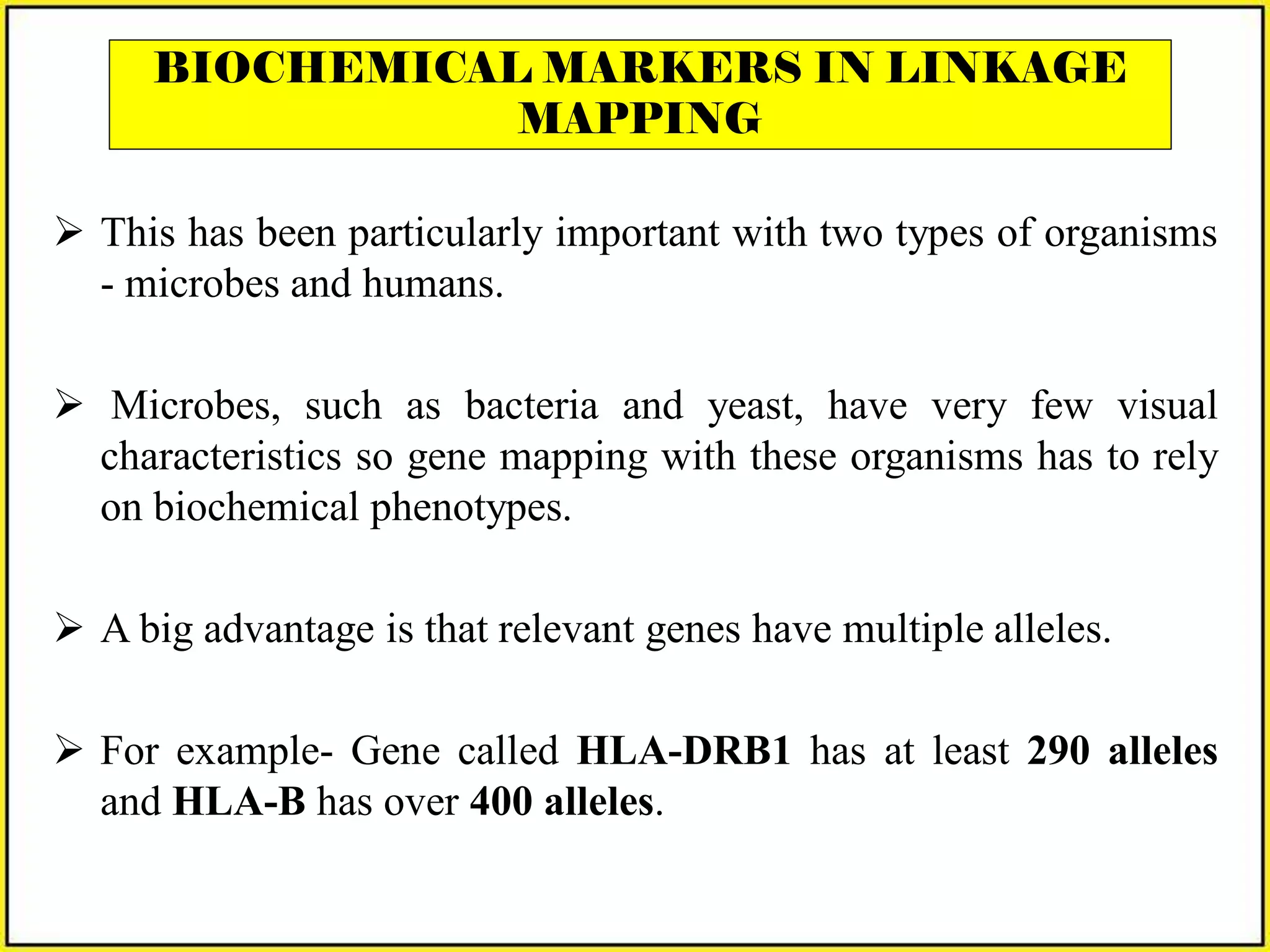 Gene Mapping Methods:Linkage Maps & Mapping with Molecular Markers | PDF