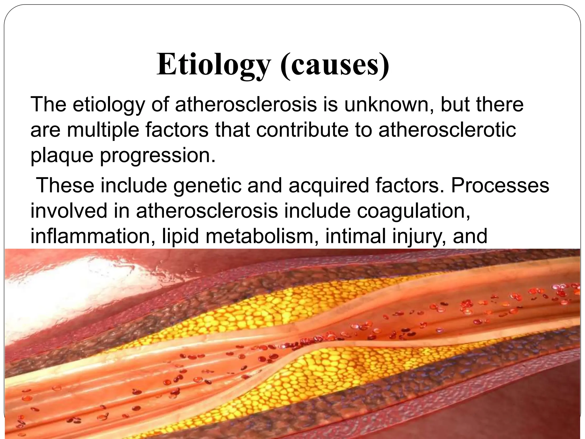 Patho-physiology of Atherosclerosis.pptx