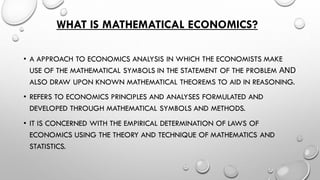 Math For Economics Mathematical economics presentation for ba.pdf