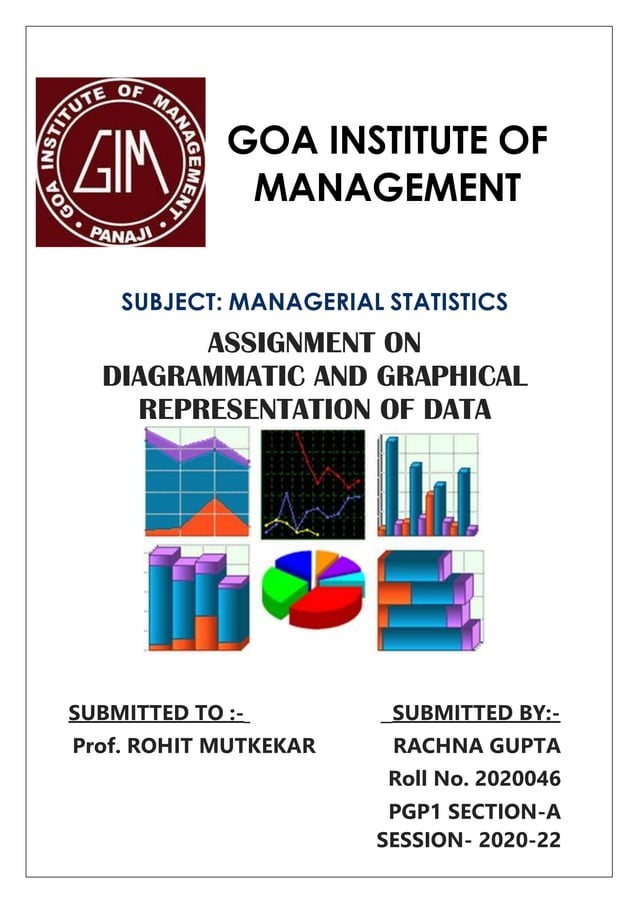 diagrammatic and graphical representation of statistical data pdf