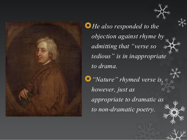 an essay of dramatic poesy