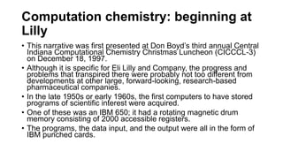 From Lab to launch A Historical Look at Computers in Drug development.pptx
